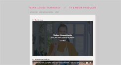 Desktop Screenshot of marielouisetaarnskov.com